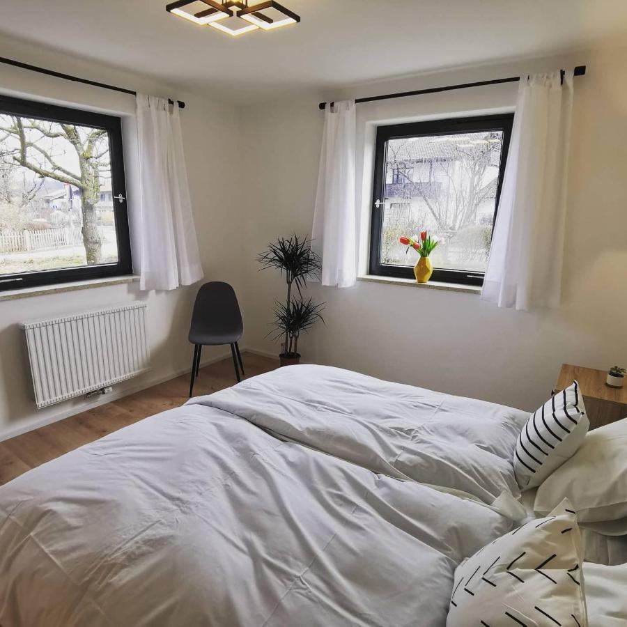 Moderne Ferienwohnungen Mit Designbad Petting Luaran gambar
