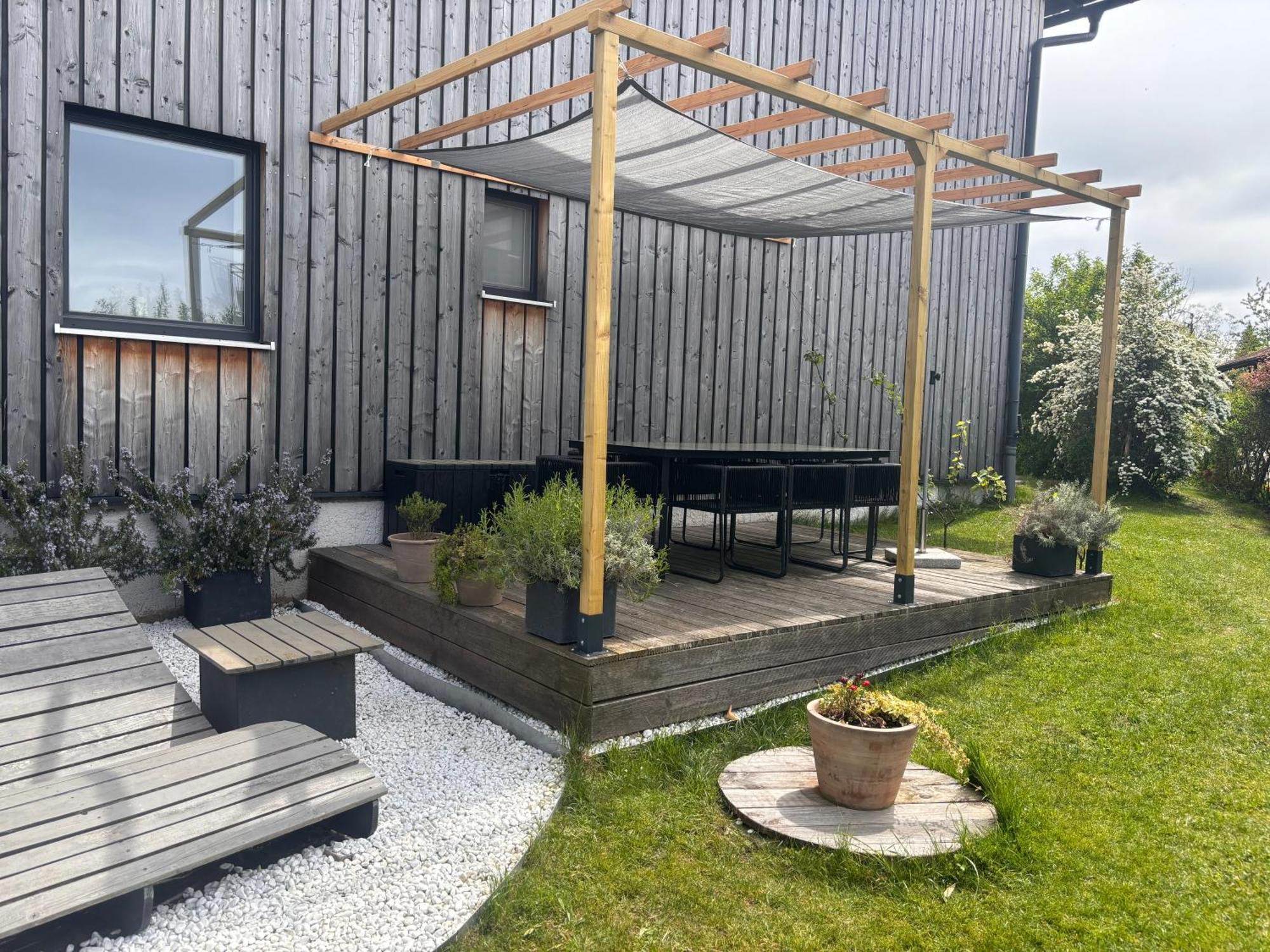 Moderne Ferienwohnungen Mit Designbad Petting Luaran gambar